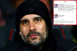 Jorge Larios se disculpa con Pep Guardiola y aclara que sus escritos fueron solamente bromas entre sus amigos.