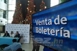 La boletería se pondrá a la venta desde este viernes en todos los establecimientos TENGO de Tegucigalpa.