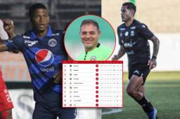 Motagua sigue en la cima de la tabla de posiciones de la Liga Nacional de Honduras.