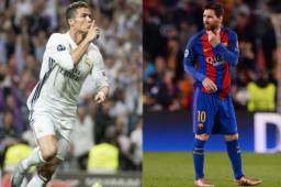 Messi le lleva ventaja de cinco goles a Cristiano Ronaldo en los clásicos.