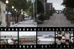 El huracán Florence ha golpeado este jueves la costa este de Estados Unidos. Más de 5 millones de personas fueron evacuados en Carolina del Sur y del Norte además de otras ciudades cercanas. Así se ve esta mañana ambas ciudades.