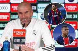 Zidane fue claro y habló también de Mbappé, su respuesta fue a su propio estilo.