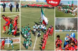 Marathón venció 3-1 al Olimpia en un clásico en el Yankel Rosenthal y estas fotos curiosas dejó el juego.