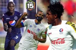 Repasá cómo está la tabla histórica de goleadores en la Liga Nacional de Honduras. Así se han movido los primeros 15 lugares.