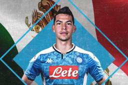 Así fue presentado el jugador mexicano, Chucky Lozano, por el Nápoles. FOTO: SSC Napoli.