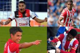 Los legionarios catrachos tienen actividad futbolística este fin de semana con sus clubes en Europa y el mundo.