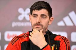 Courtois dejó todo claro en su regreso a Bélgica.
