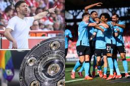 Leverkusen quedó más cerca de ganar el título de la Bundesliga.