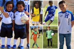 En este Día del Niño, te mostramos los hijos de exfutbolistas catrachos y el nieto de un entrenador que son el futuro de la Selección de Honduras. Los hay jugando en Italia, Inglaterra y también en Estados Unidos.