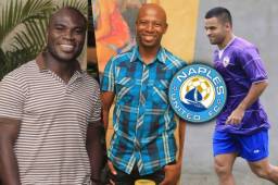 El Naples United FC comienza su historia de la mano de hondureños; Samuel Caballero es dirigente y uno de los propietarios. Saúl Martínez y Mauricio 'Pipo' Castro son sus asesores. Foto DIEZ