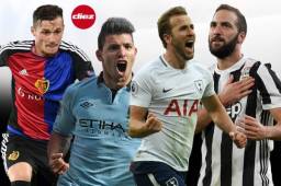 Taulant Xhaka, Kun Agüero, Harry Kane y Gonzalo Higuaín parten como protagonistas de estos duelos.