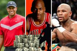 Te presentamos el top 10 de los deportistas que más dinero han ganado a lo largo de su carrera. Muchos ya está retirados y solo dos futbolistas aparecen en lista.