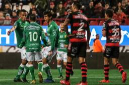 León se impuso 3-1 de visita ante Xolos de Tijuana en el inicio de la Liguila MX. Foto AFP