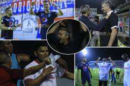 La jornada 5 de la Liga Nacional dio comienzo el sábado con el clásico entre Olimpia y Motagua en San Pedro Sula y el duelo entre Victoria y UPNFM que no se pudo disputar ya que Lobos no viajó a La Ceiba por casos positivos de Covid-19 en el plantel.
