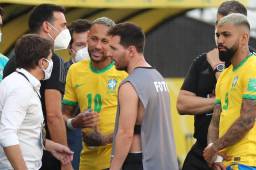 Brasil y Argentina, ya clasificados al Mundial de Qatar, deberán disputar el partido que se suspendió.