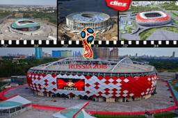 Faltan 75 días para que inicie la Copa del Mundo en Rusia, este país usará 12 estadios pero no todos están finalizados, aquí te los presentamos.