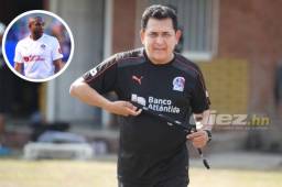 Nahún Espinoza no descarta que el volante Wilson Palacios esté ante Motagua.