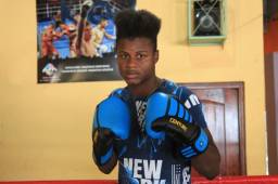 Carlos 'pupita' Güity fue campeón de boxeo en el torneo centroamericano y el Caribe en el año 2016. Fotos: Ronal Aceituno