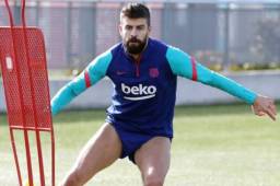 Piqué apunta para jugar contra el PSG por la Liga de Campeones tras superar sus molestias en la rodilla.