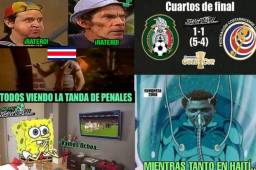 En las redes sociales siguen las burlas tras el sufrido pase de México a las semifinales de la Copa Oro tras vencer a Costa Rica en penales.