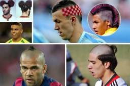 Estos son los looks más raros y extravagantes de los futbolistas. 'Pipita' Higuaín se suma a esta lista y revelan el motivo por el que se rapó.