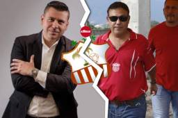 El empresario salvadoreño, Omar Romero y el presidente legítimo del Vida, Roberto Dip.