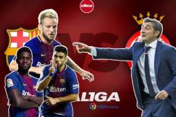 El Girona, equipo donde milita el hondureño Antony 'Choco' Lozano, visitará por primera vez en su historia el Camp Nou. Así saldrá el equipo de Valverde para enfrentar a los albirrojos en la jornada 25 del fútbol español.