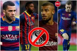 Estos son los futbolistas que abandonaron el Camp Nou, pero sin genereran ingresos al Barcelona. Algunos se fueron como agente libre y otros se largaron cedidos.
