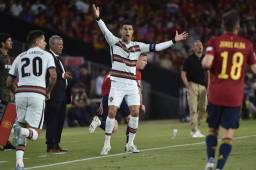 La Portugal de Cristiano Ronaldo rescató el empate ante España en un vibrante partido de la Liga de Naciones