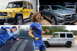 Mercedes, Audi y Ferrari. Esas son algunas de las marcas de autos que tiene David Luiz defensor del Chelsea de la Premier League. El brasileño es gran amante de los carros.