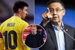 Koeman confirmó que la relación entre Messi y Bartomeu era muy tensa, pero que el delantero siempre estuvo para el club.