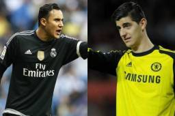 Courtois mostró su admiración por Keylor Navas.