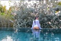 Ya son más de seis millones de reproducciones las que tiene este infartante video de Georgina Rodríguez, la mujer de Cristiano Ronaldo.