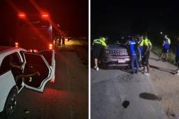 Los jugadores de Potros de Olancho no han podido llegar a Tocoa debido a unas tomas de carretera.