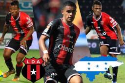Los tres hondureños que militan en el Alajuelense de Costa Rica están dando de qué hablar ya que han demostrado su capacidad llevando al equipo al primer lugar.