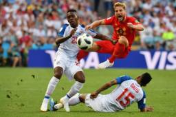 Cinco tarjetas amarillas recibió Panamá ante Bélgica.