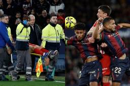 Estado delicado: estrella del Atlético termina en el hospital tras sufrir duro golpe: esto es lo que se sabe de su salud