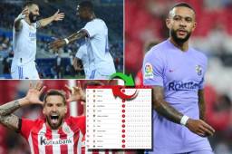 Barcelona es líder provisional de la liga española a falta de lo que hagan Real Madrid y Atlético.