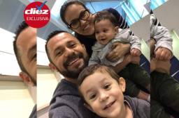 El hondureño Alfredo Mejía pasa esta cuarentena en casa y con su familia.