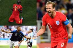Kane, Lukaku y Mbappé pelean por ser el goleador del Mundial.