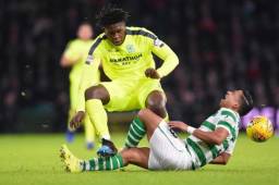 El jamaiquino Darnell Johnson se disculpó con Emilio Izaguirre por una fuerte entrada el domingo en el juego Celtic-Hibernian.