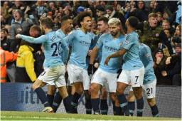 El Manchester City derrotó al Liverpool 2-1 con anotación de Sergio Agüero y Leroy Sané.