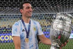 'Es un título grandísimo', dice Scaloni, entrenador de la selección de Argentina.