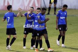 Honduras Progreso le dio una tremenda paliza a Platense en Puerto Cortés.