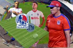 Olimpia no contará con tres de sus figuras para enfrentar al Motagua y este sería el 11 que prepara Pedro Troglio para el Clásico ante las Águilas.