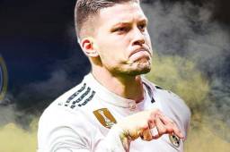 Luka Jovic se va a poner mañana de manera oficial la camisa del Real Madrid.