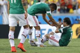 Andrés Guardado dio sus explicaciones tras la derrota y eliminación de México en Brasil 2014. Foto: EFE