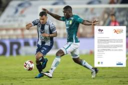 León y Pachuca disputarán un duelo oficial pero ayudarán a las personas con coronavirus.