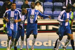 Wigan le dio la posibilidad de destacar a los catrachos Wilson Palacios y Maynor Figueroa.