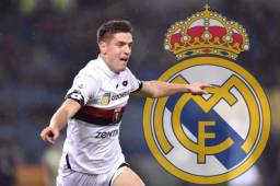 Krysztof Piatek es uno de los delanteros que el Real Madrid querría para reforzar su ataque.